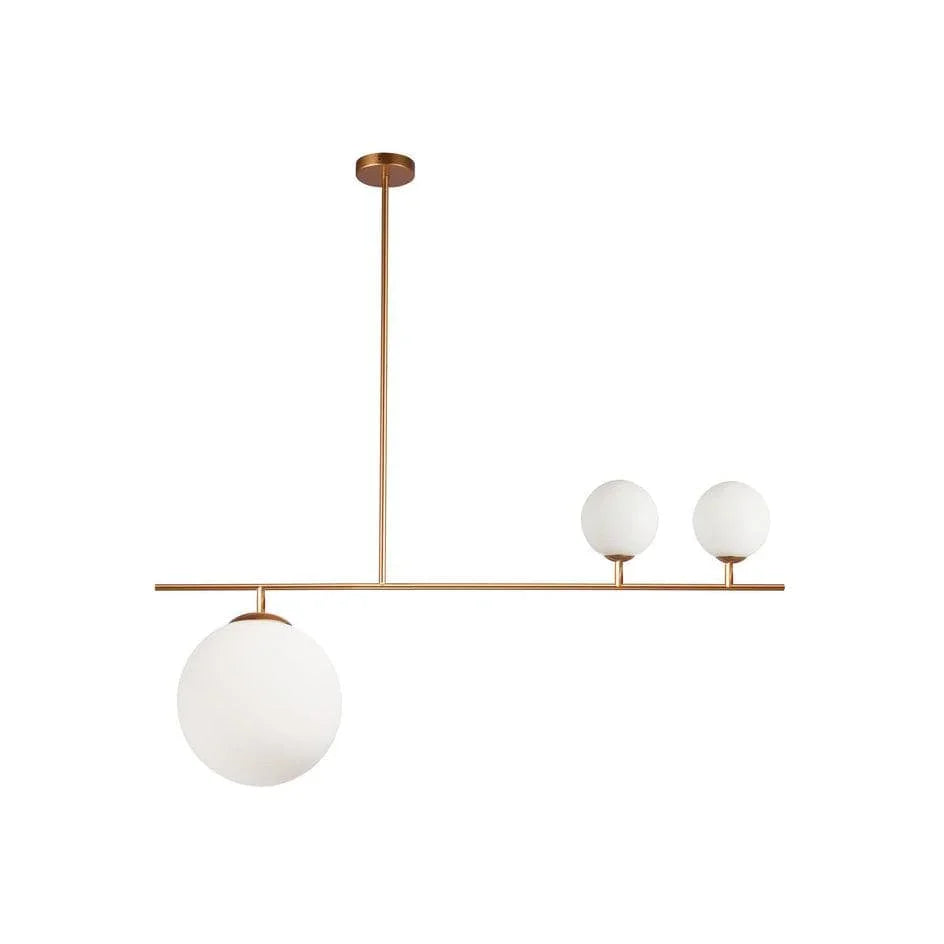 Metavaya Pendant light Dia 100cm x H 95cm / ∅ 39.4″ x H 37.4″ / Gold Orion linear Pendant Light 662668906478 M2024011405-1 Orion linear Pendant Light Sale
