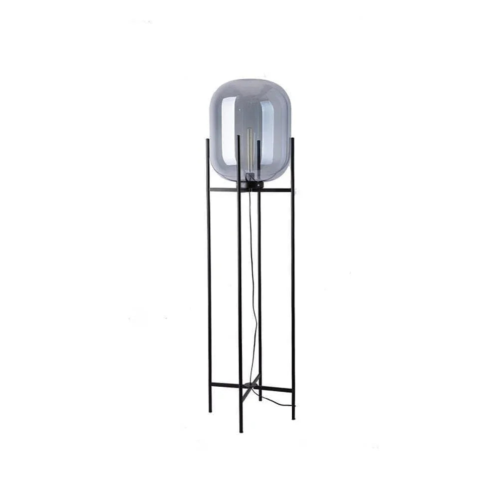Metavaya Floor lamp Dia 48.2cm x H 88cm / ∅ 19″ x H 34.6″ / Light Blue / US Plug Oda Floor lamp 662668901831 M2024010604-13 Oda Floor Lamp | Discount Sale