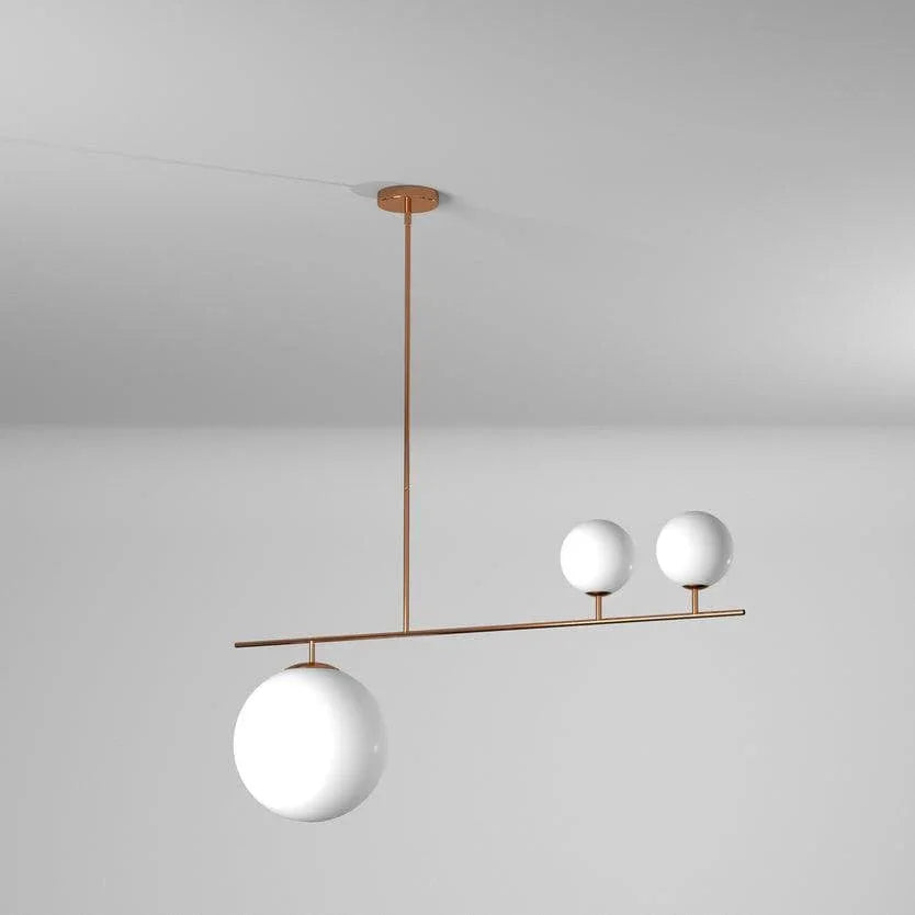Metavaya Pendant light Dia 100cm x H 95cm / ∅ 39.4″ x H 37.4″ / Gold Orion linear Pendant Light 662668906478 M2024011405-1 Orion linear Pendant Light Sale