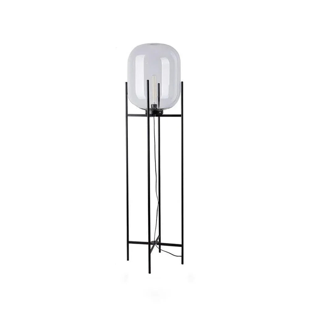 Metavaya Floor lamp Dia 48.2cm x H 88cm / ∅ 19″ x H 34.6″ / Transparent / US Plug Oda Floor lamp 662668901794 M2024010604-9 Oda Floor Lamp | Discount Sale