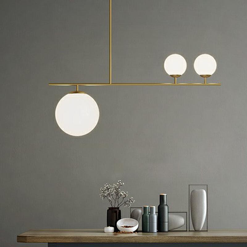 Metavaya Pendant light Dia 100cm x H 95cm / ∅ 39.4″ x H 37.4″ / Gold Orion linear Pendant Light 662668906478 M2024011405-1 Orion linear Pendant Light Sale