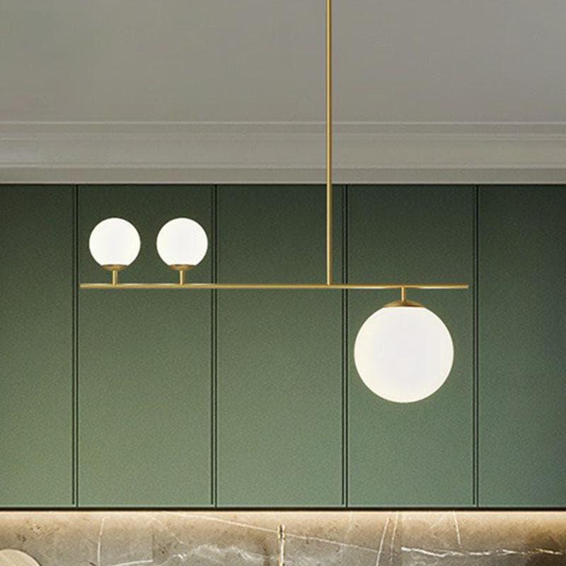 Metavaya Pendant light Dia 100cm x H 95cm / ∅ 39.4″ x H 37.4″ / Gold Orion linear Pendant Light 662668906478 M2024011405-1 Orion linear Pendant Light Sale