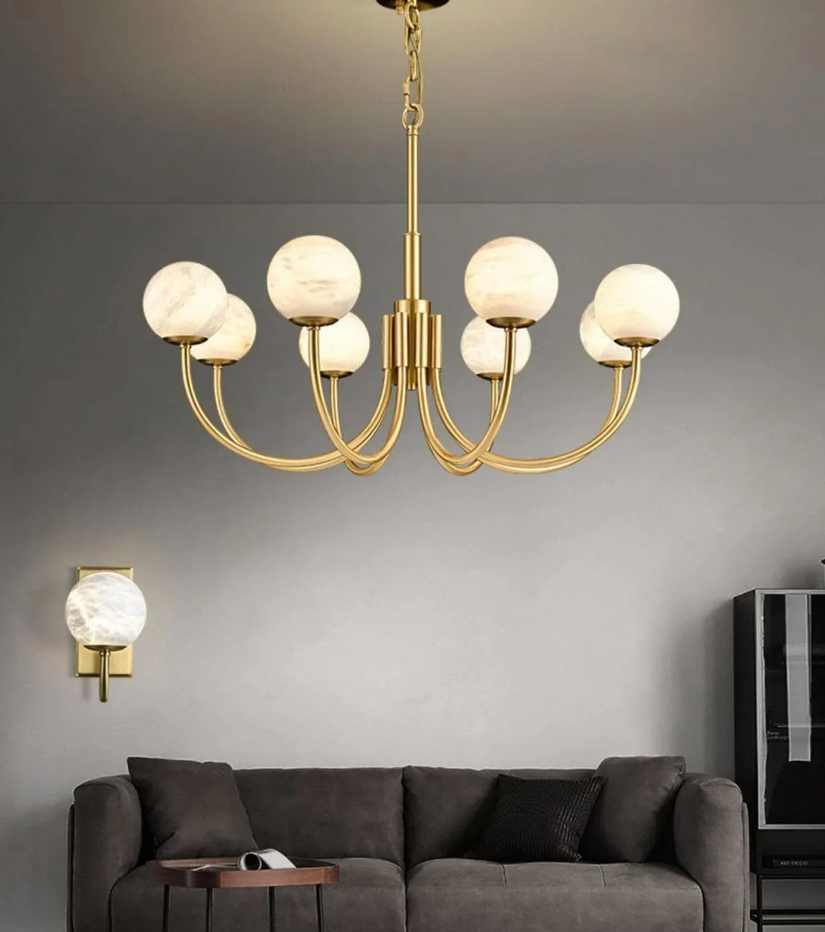 Metavaya chandelier Mabel round chandelier