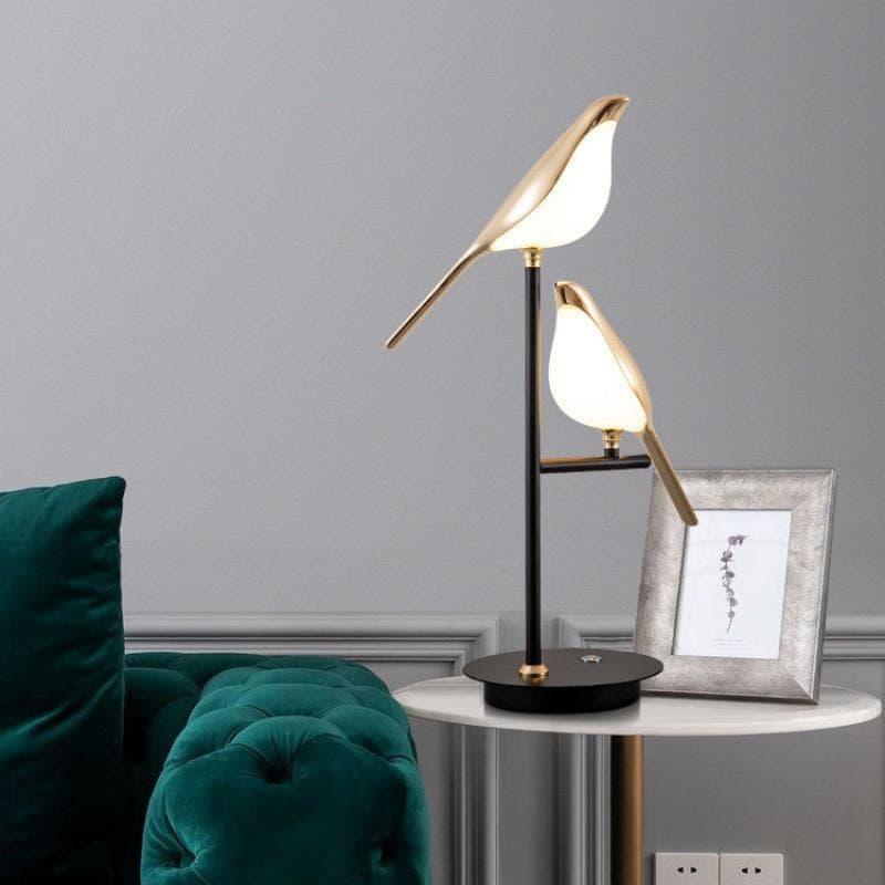 Metavaya Table lamp Style B Dia 18cm x H 53cm / ∅ 7″ x H 20.8″ / Black+Gold / UK plug Nomi Table Lamps 662668848969 M2023122805-5 Nomi Table Lamps | Nomi Series
