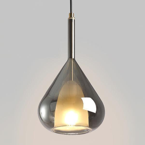 Metavaya Pendant lamp Dia 20cm x H 37cm / ∅ 7.9″ x H 14.6″ / Smoke Grey Lila Pendant Lamp 6938617818142 M2023120502-2 Lila Pendant Lamp |Design Styles