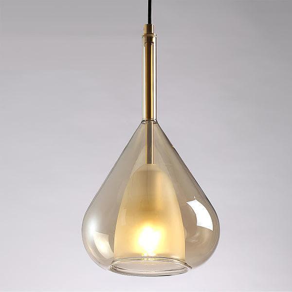 Metavaya Pendant lamp Dia 20cm x H 37cm / ∅ 7.9″ x H 14.6″ / Cognac Lila Pendant Lamp 6938617818159 M2023120502-3 Lila Pendant Lamp |Design Styles