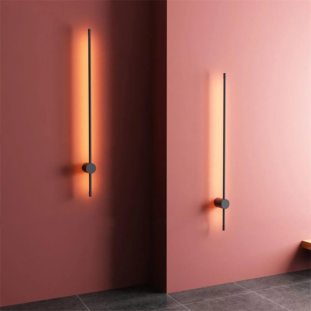 Metavaya Wall lamp Nordic Simplicity Linear Wall Lights