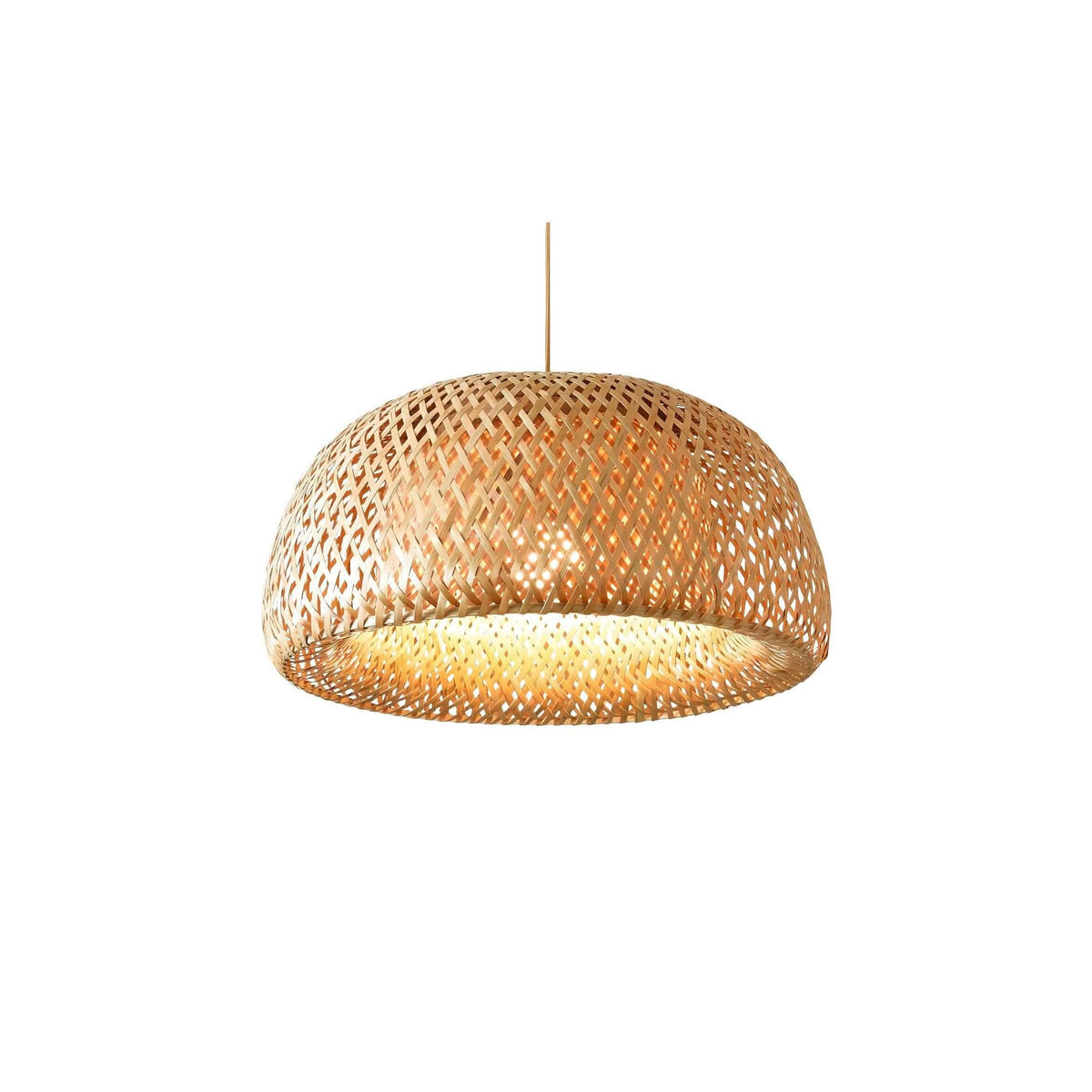 Metavaya Pendant lamp Dia 30cm / ∅ 11.8″ / Beige Oriental Bamboo Pendant Lampp 6938617786250 M2023092002-1