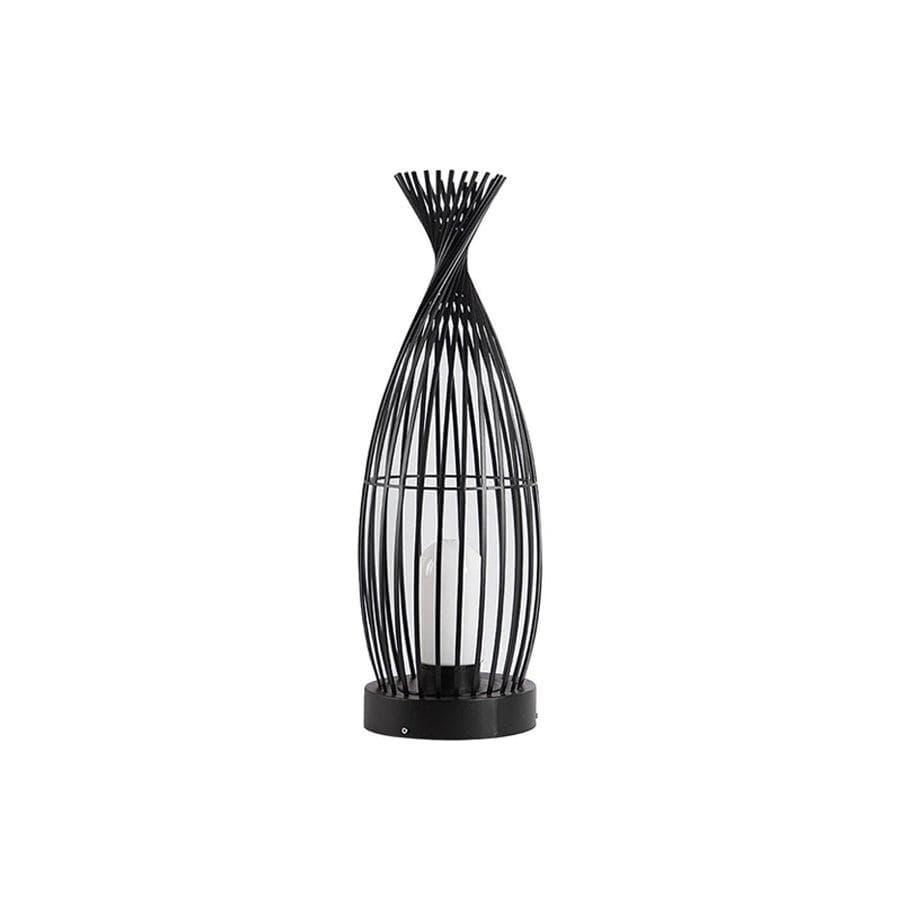 Metavaya Outdoor Light Dia 30cm x H 70cm / ∅ 11.8″ x H 27.6″ / Black / Warm light Outdoor Creative Courtyard Light 6938617785796 M2023091902-2