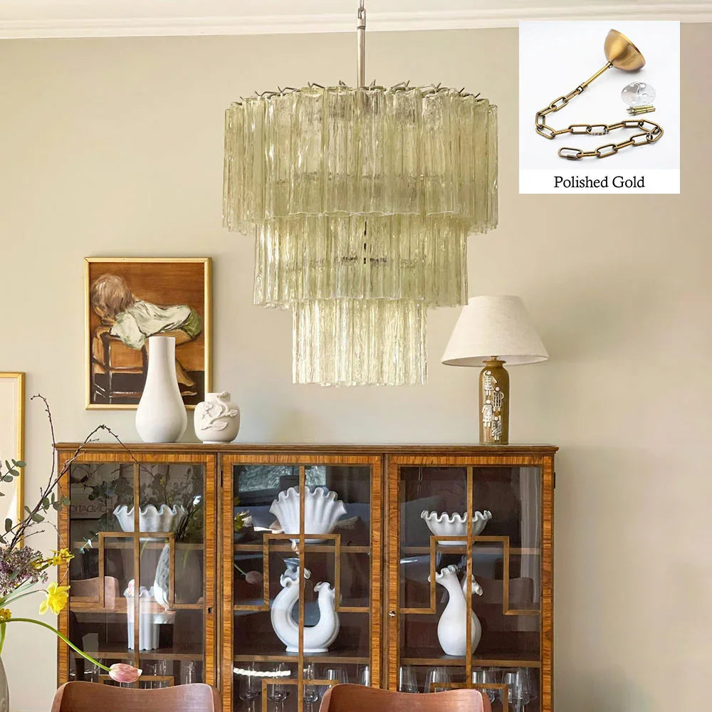 Honey Tubes Chandelier - view 11 | Metavaya