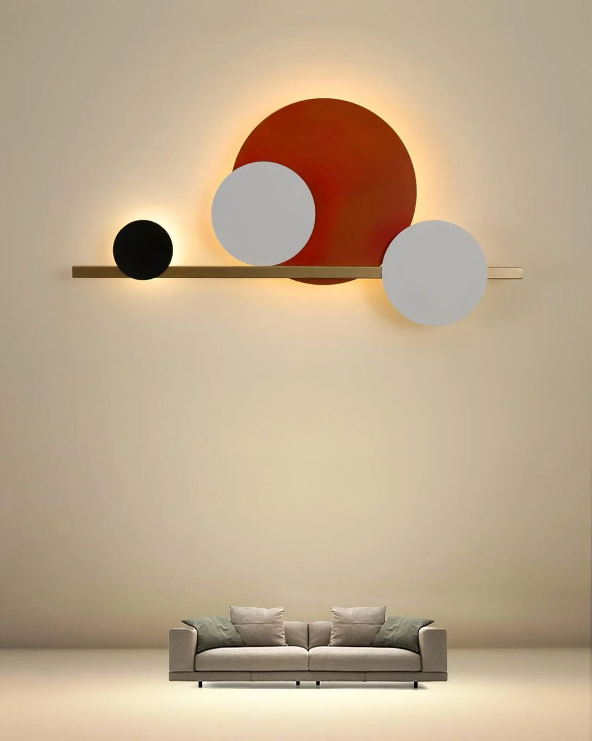 Metavaya Wall light 4 Circle LED Wall Light 4 Circle LED Wall Light | Special Sale