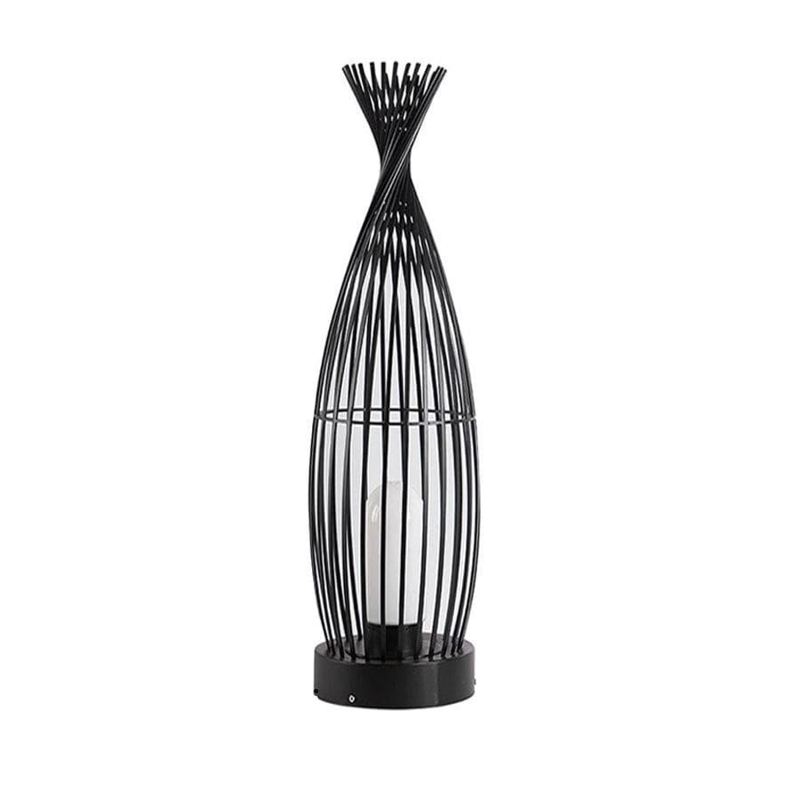 Metavaya Outdoor Light Dia 35cm x H 110cm / ∅ 13.8″ x H 43.3″ / Black / Warm light Outdoor Creative Courtyard Light 6938617785819 M2023091902-4
