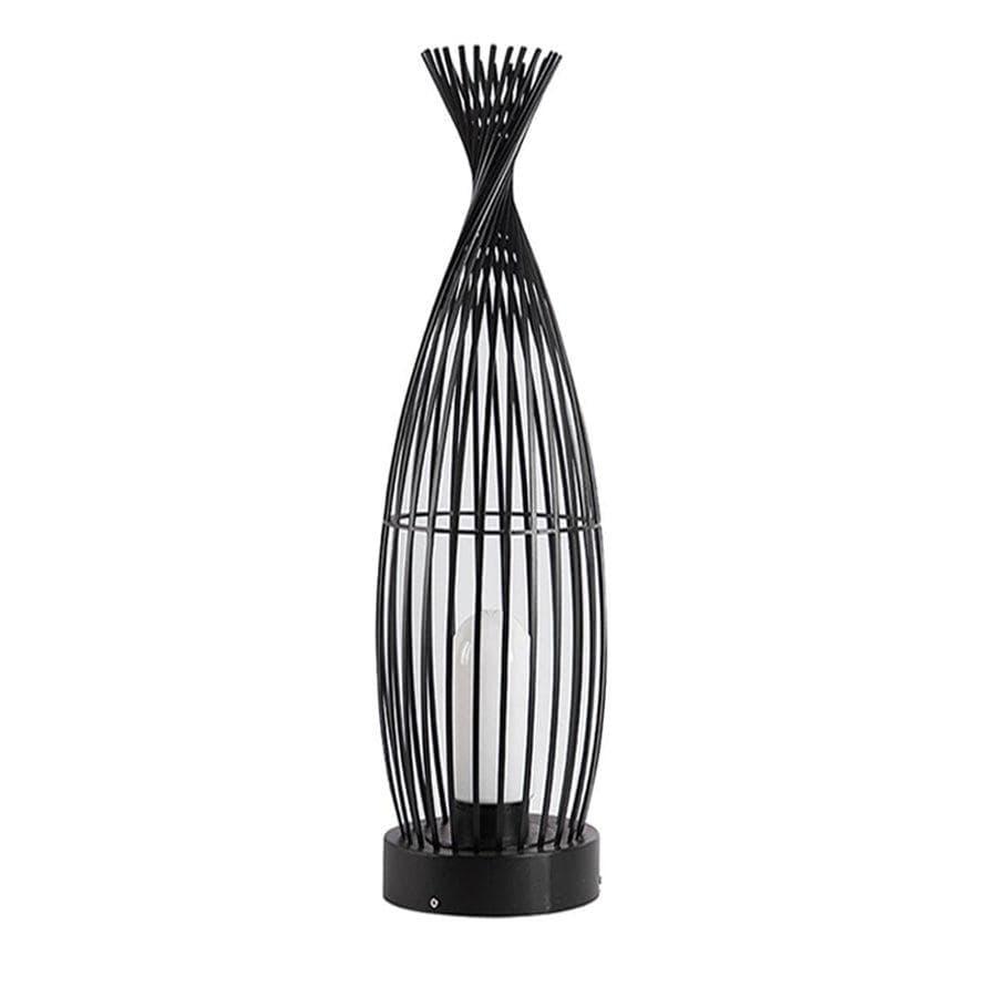 Metavaya Outdoor Light Dia 40cm x H 120cm / ∅ 15.7″ x H 47.2″ / Black / Warm light Outdoor Creative Courtyard Light 6938617785826 M2023091902-5