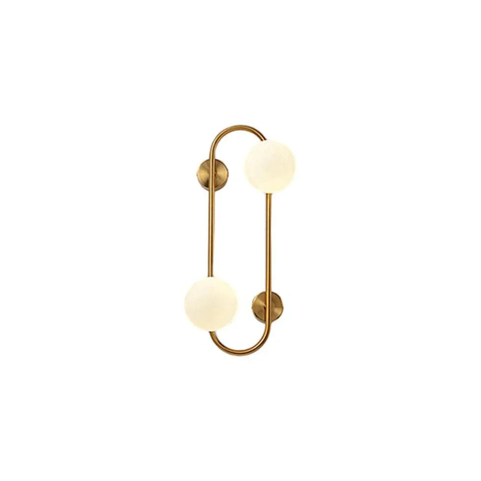 Metavaya Wall lamp W 21cm x H 45cm / W 8.3″ x H 17.7″ / Gold Buch Wall Lamp 6938617818548 M2023120611-1 Bucher Wall Lamp|Full Copper Wall Lamp