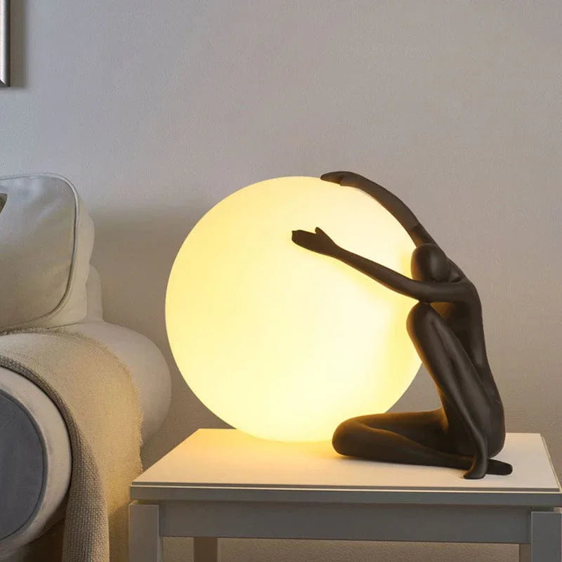 Metavaya Table lamp Statue Deco Table Lamp - A Statue Deco Table Lamp - A Sale