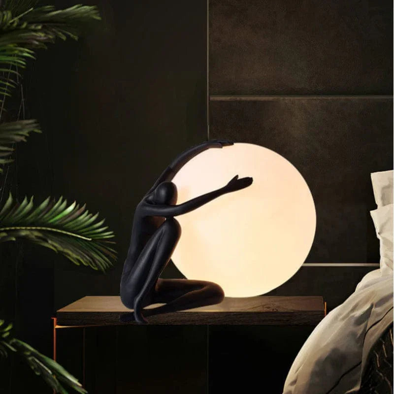 Metavaya Table lamp Statue Deco Table Lamp - A Statue Deco Table Lamp - A Sale