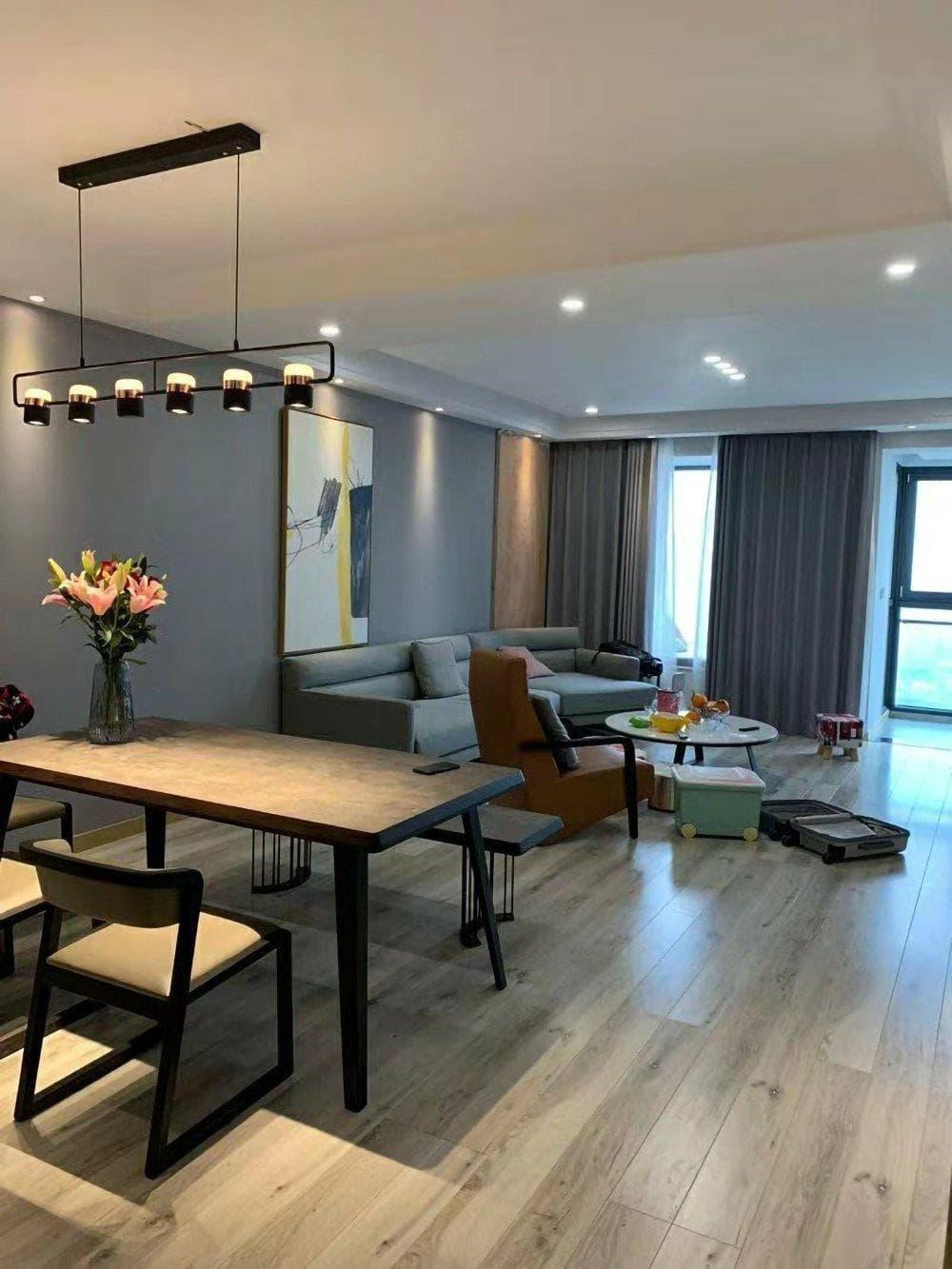 Metavaya Pendant light Adjustable Glass Pendant Light