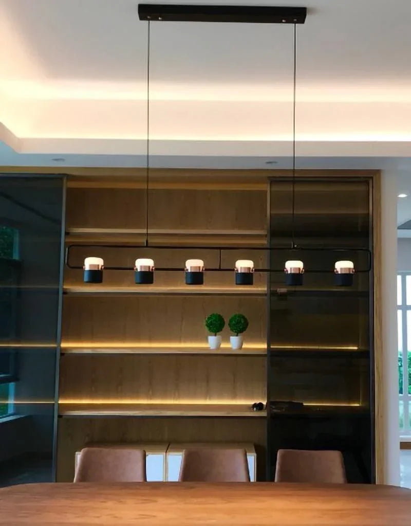 Metavaya Pendant light Adjustable Glass Pendant Light
