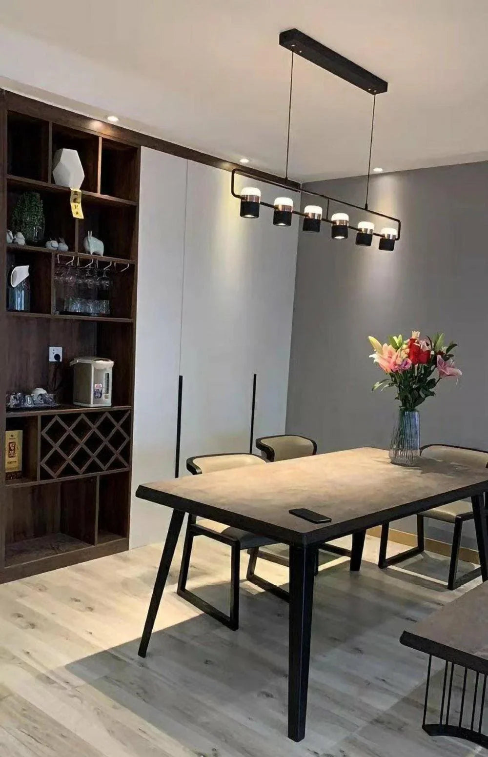 Metavaya Pendant light Adjustable Glass Pendant Light