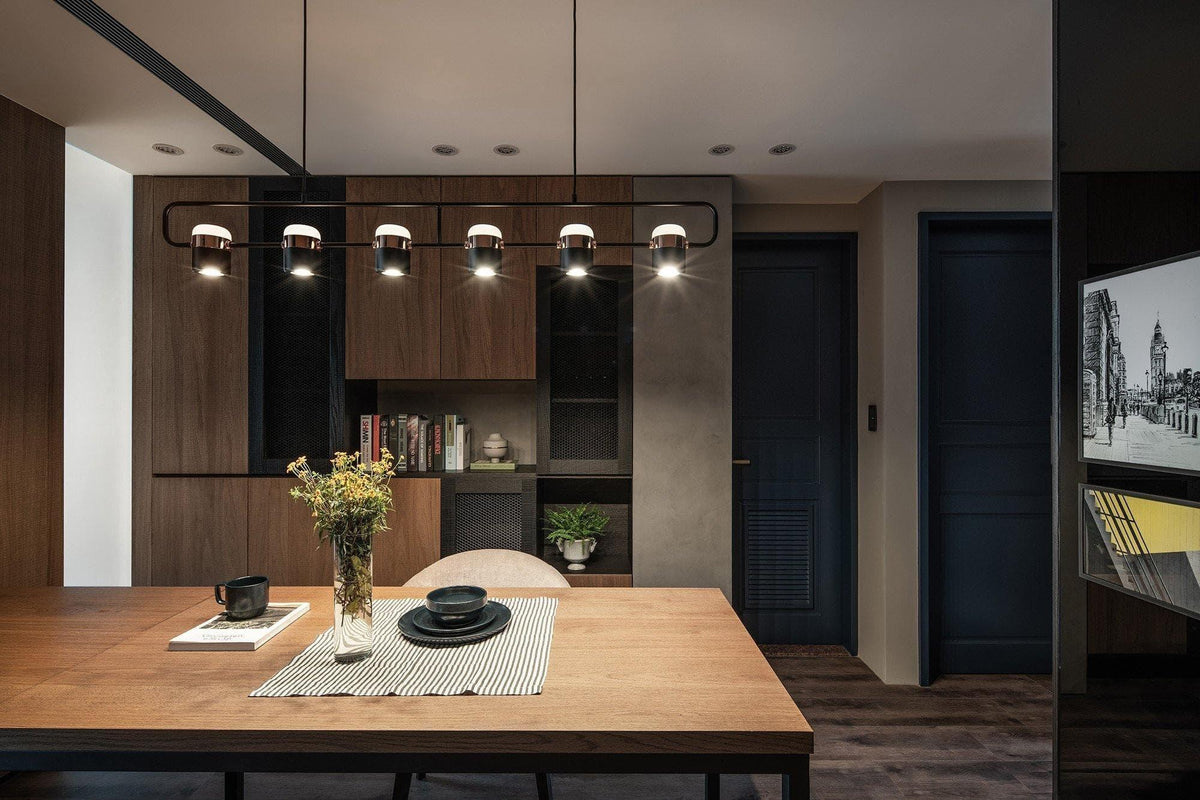 Metavaya Pendant light Adjustable Glass Pendant Light