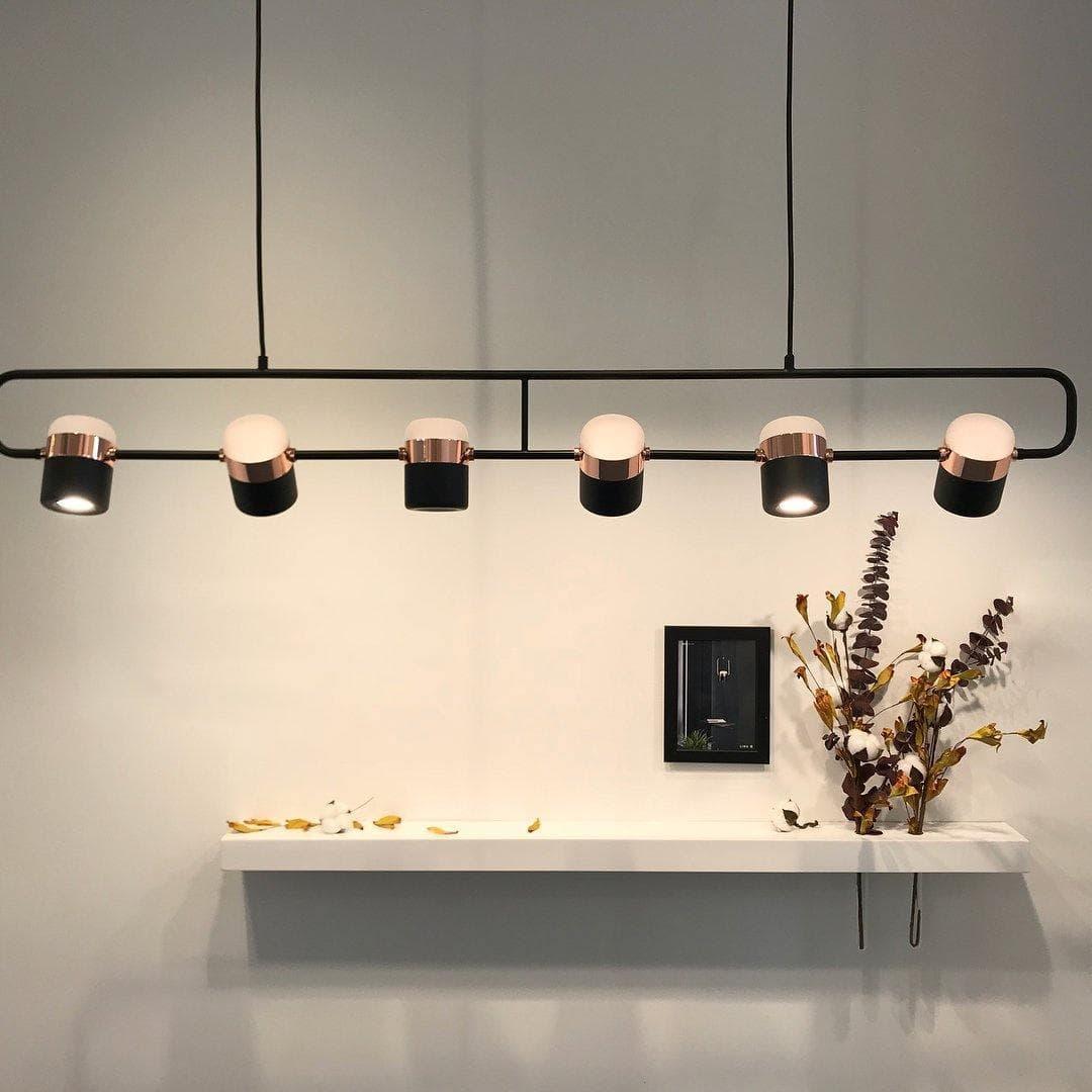Metavaya Pendant light Adjustable Glass Pendant Light