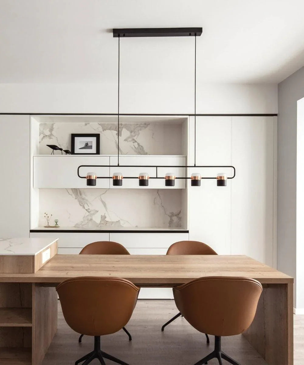 Metavaya Pendant light Adjustable Glass Pendant Light