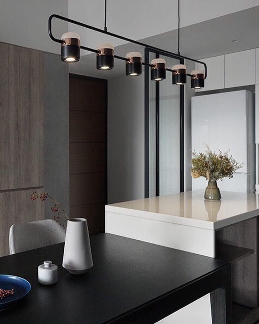 Metavaya Pendant light Adjustable Glass Pendant Light
