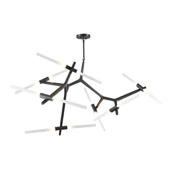 Metavaya Chandelier 14 Heads L 204cm x H 112cm / L 80.3″ x H 44″ / Black Agnes Chandelier 662668828503 M2023121601-6 Agnes Chandelier | Discount Sale