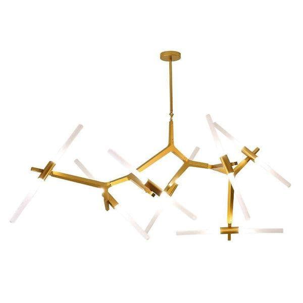 Metavaya Chandelier 14 Heads L 204cm x H 112cm / L 80.3″ x H 44″ / Gold Agnes Chandelier 662668828497 M2023121601-5 Agnes Chandelier | Discount Sale