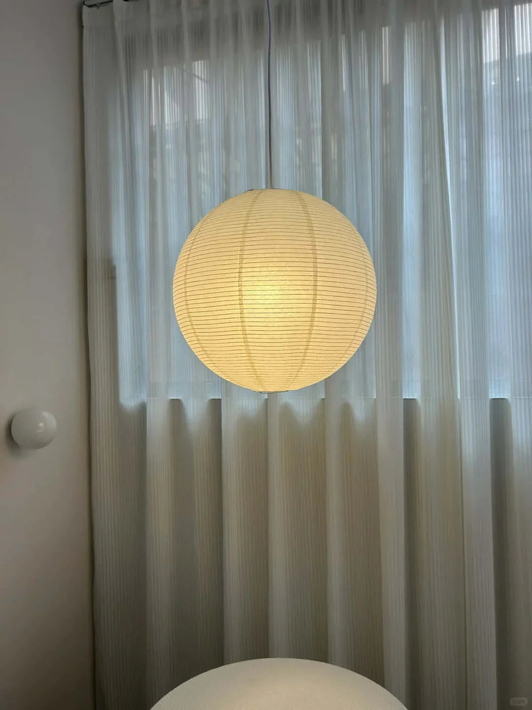 Washi Paper Sphere 55A Pendant Light - view 27 | Metavaya