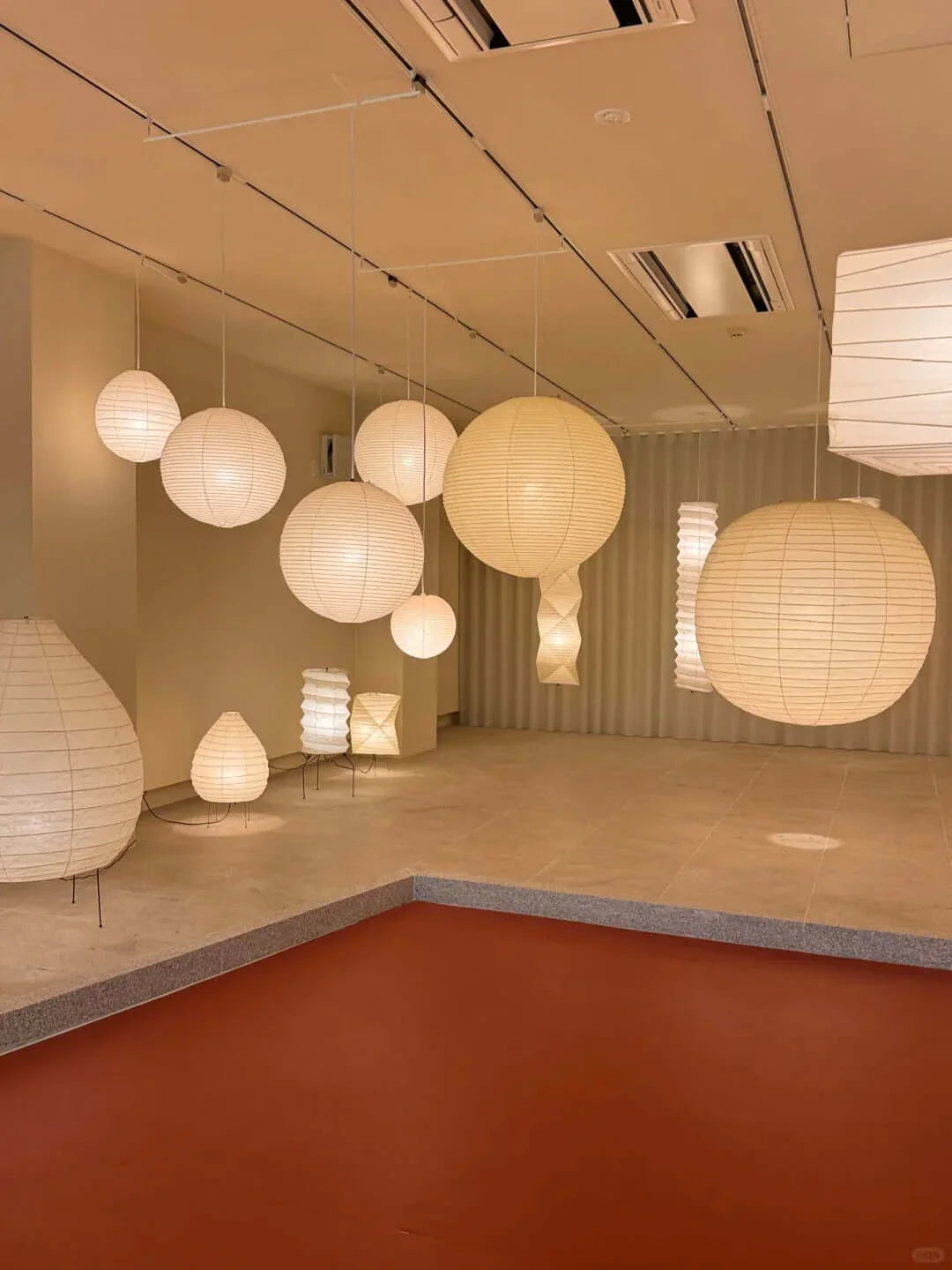 Washi Paper Sphere 60A Pendant Light - view 10 | Metavaya