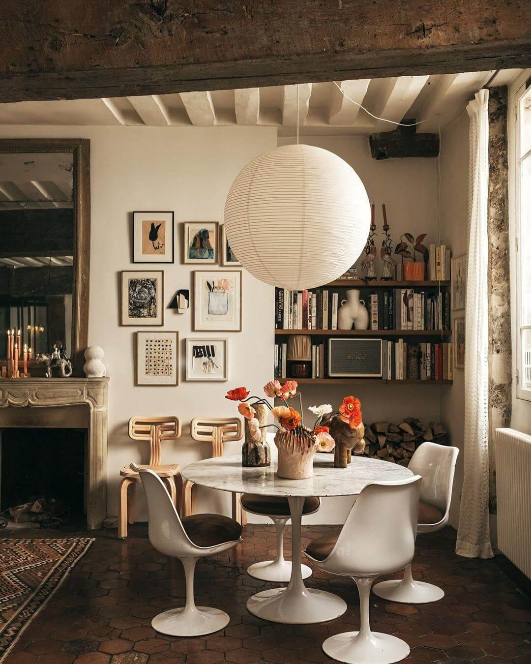 Washi Paper Sphere 80A Pendant Light - view 17 | Metavaya