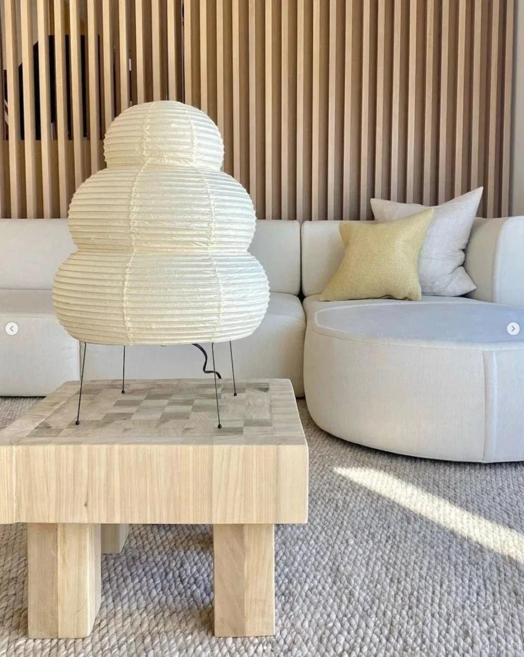 Washi Paper 25N Table Lamp - view 12 | Metavaya