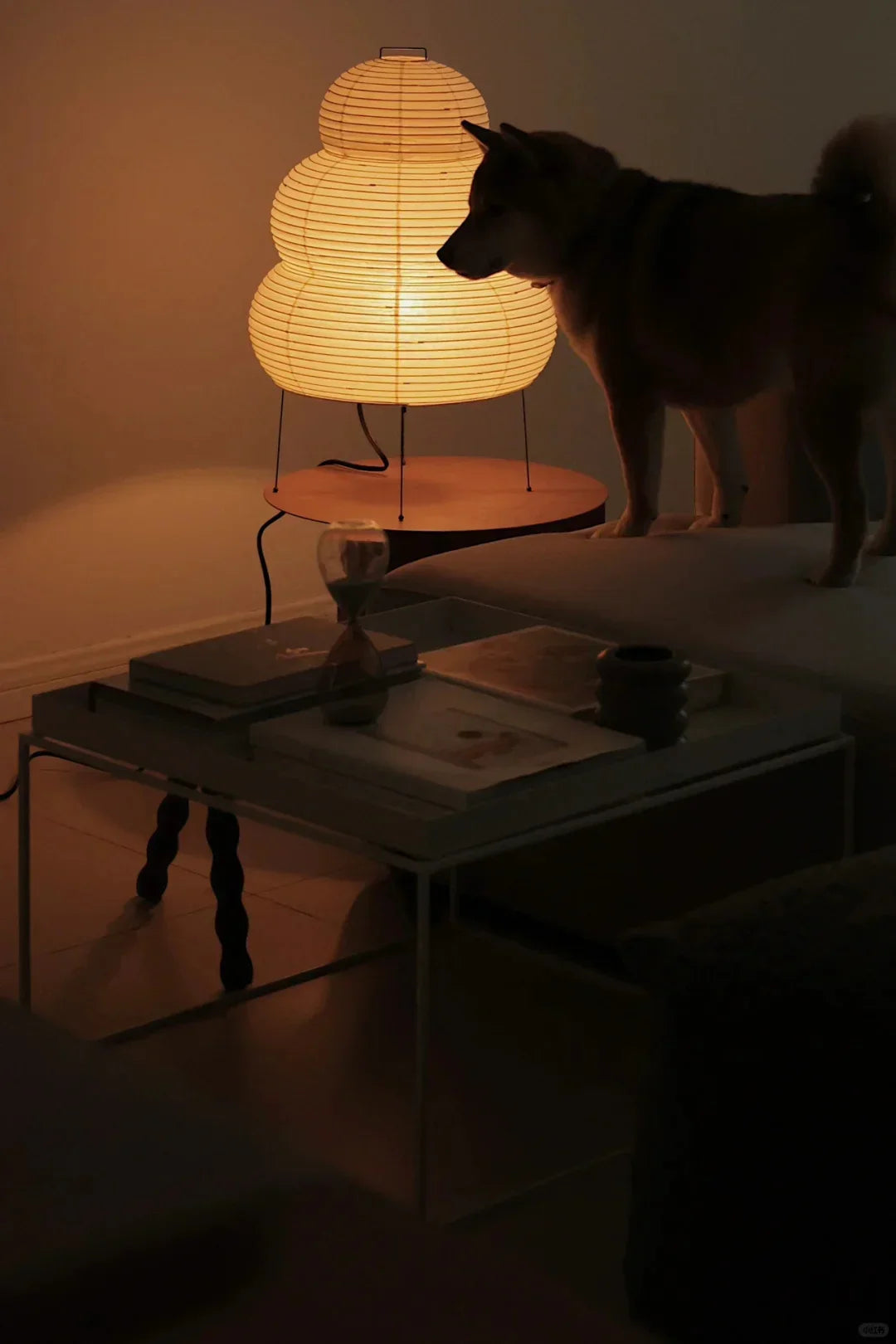 Washi Paper 25N Table Lamp - view 10 | Metavaya