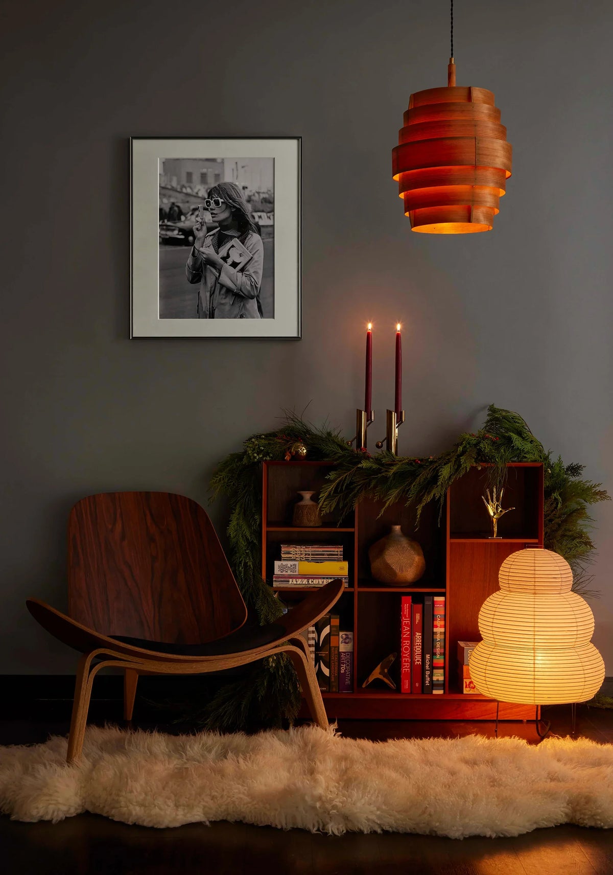 Washi Paper 25N Table Lamp - view 9 | Metavaya