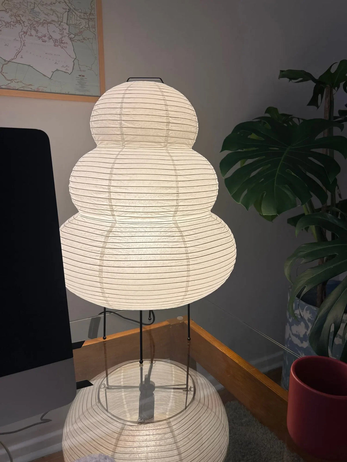 Washi Paper 25N Table Lamp - view 13 | Metavaya