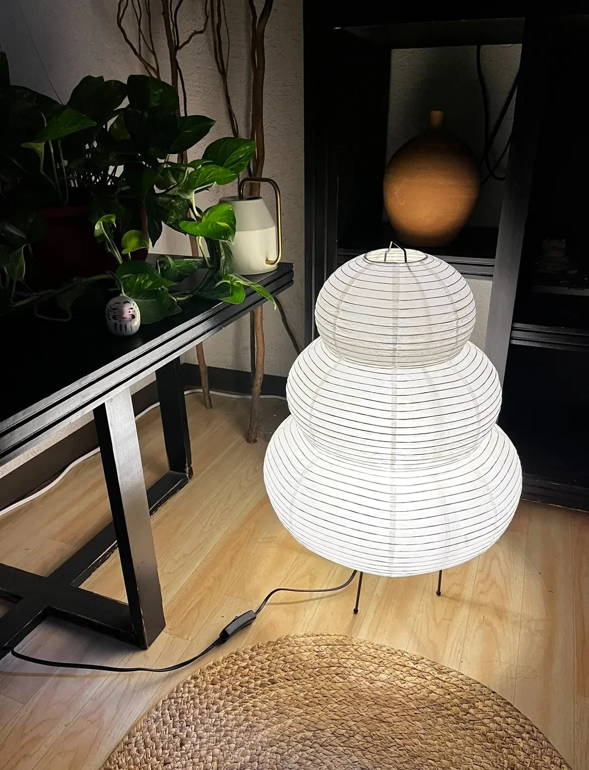 Washi Paper 25N Table Lamp - view 14 | Metavaya