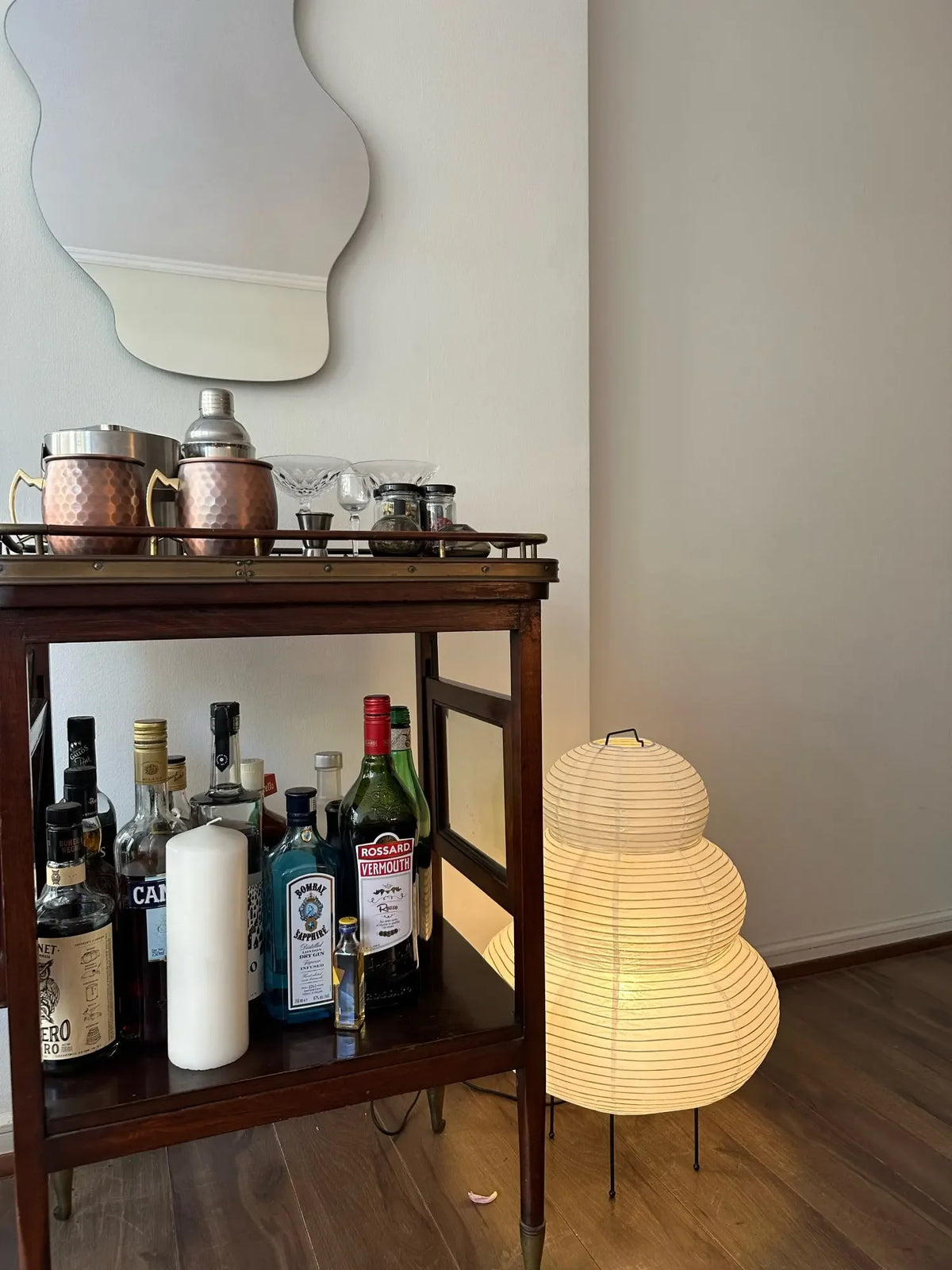Washi Paper 25N Table Lamp - view 11 | Metavaya