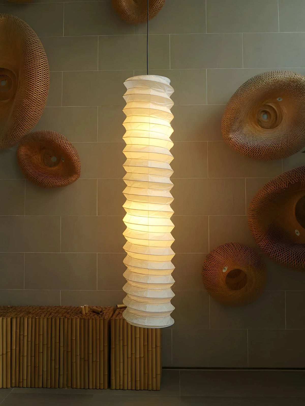 Washi Paper 31N Pendant Light - view 4 | Metavaya
