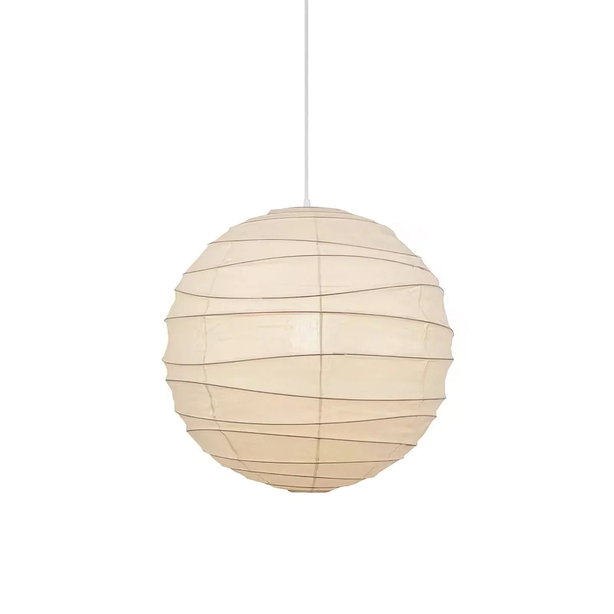 Metavaya Pendant lamp Dia 55cm / ∅ 21.7″ / White Akari 55D 75D Pendant Lamp 662668882505 M202404061-1 Akari 55D 75D Pendant Lamp- Buy online