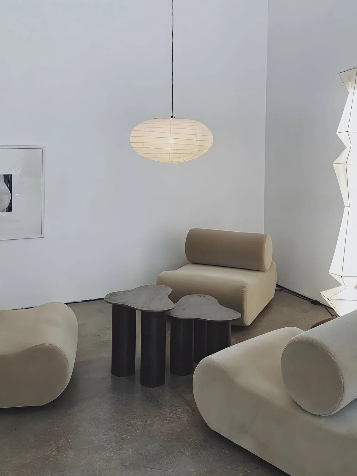 Washi Paper EN Series Pendant Light - view 23 | Metavaya