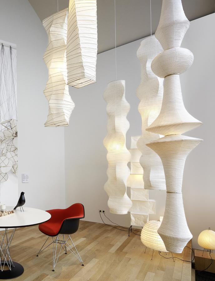 Washi Paper E Ceiling Light - view 8 | Metavaya