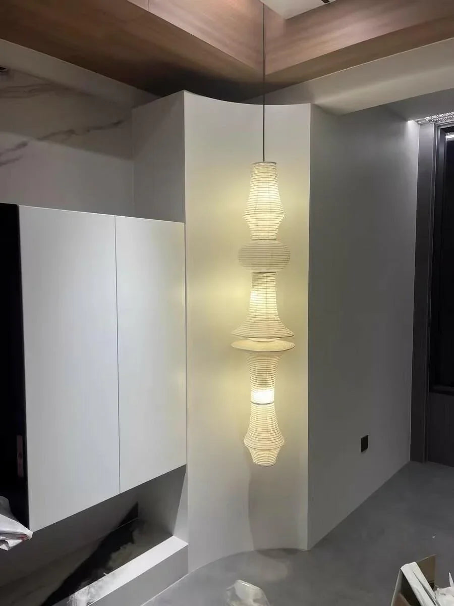 Washi Paper E Ceiling Light - view 9 | Metavaya