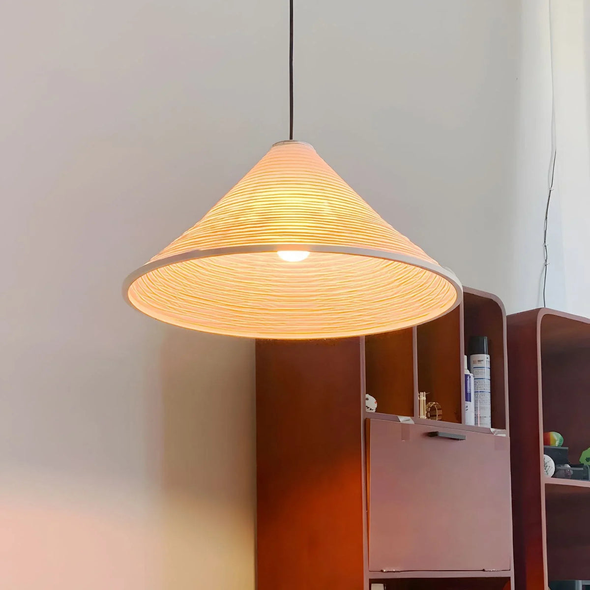 Pyramid Pendant Lamp - view 2 | Metavaya