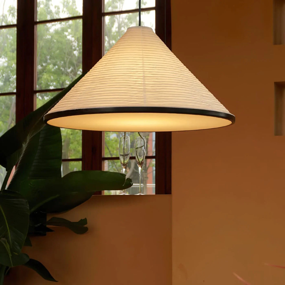 Pyramid Pendant Lamp - view 4 | Metavaya