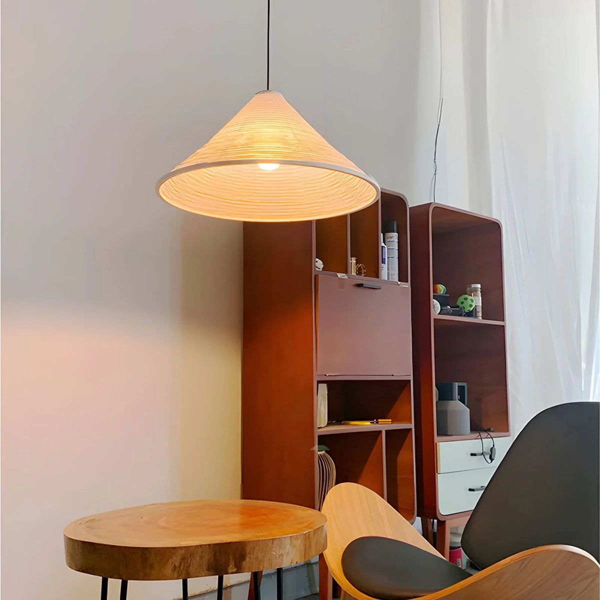 Pyramid Pendant Lamp - view 3 | Metavaya