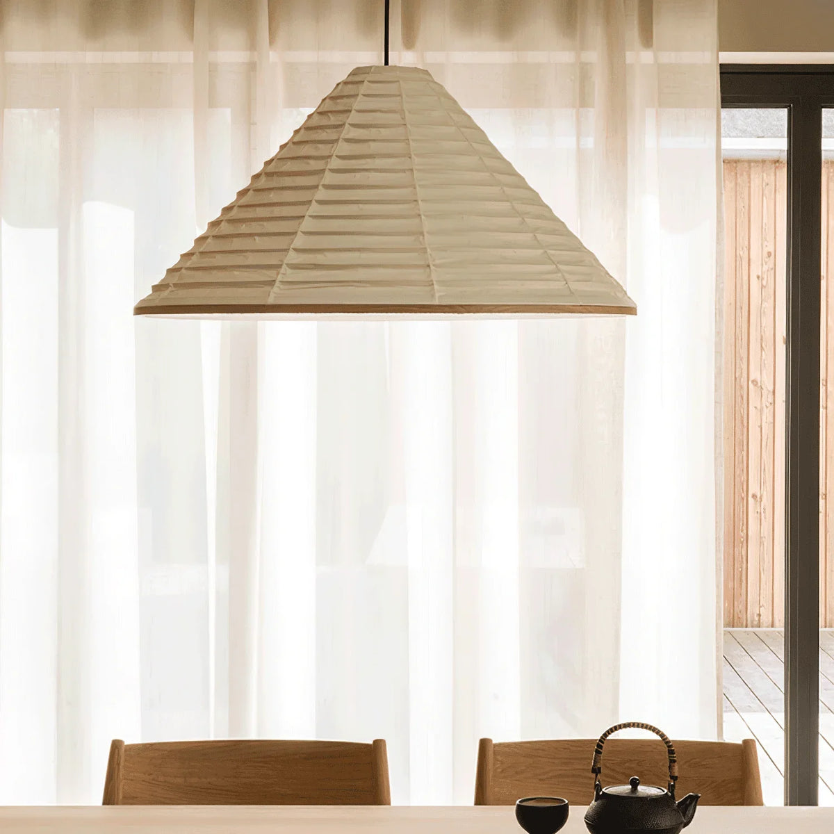 Pyramid Pendant Lamp - view 6 | Metavaya