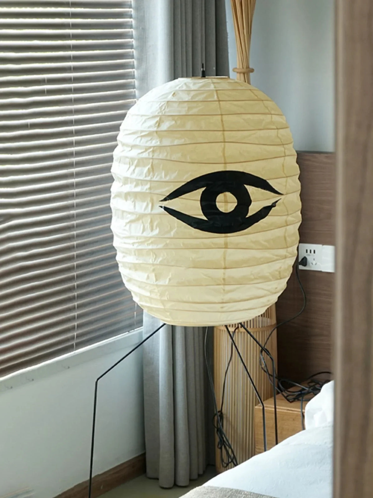 Washi Paper UF3-DL Floor Lamp - view 7 | Metavaya