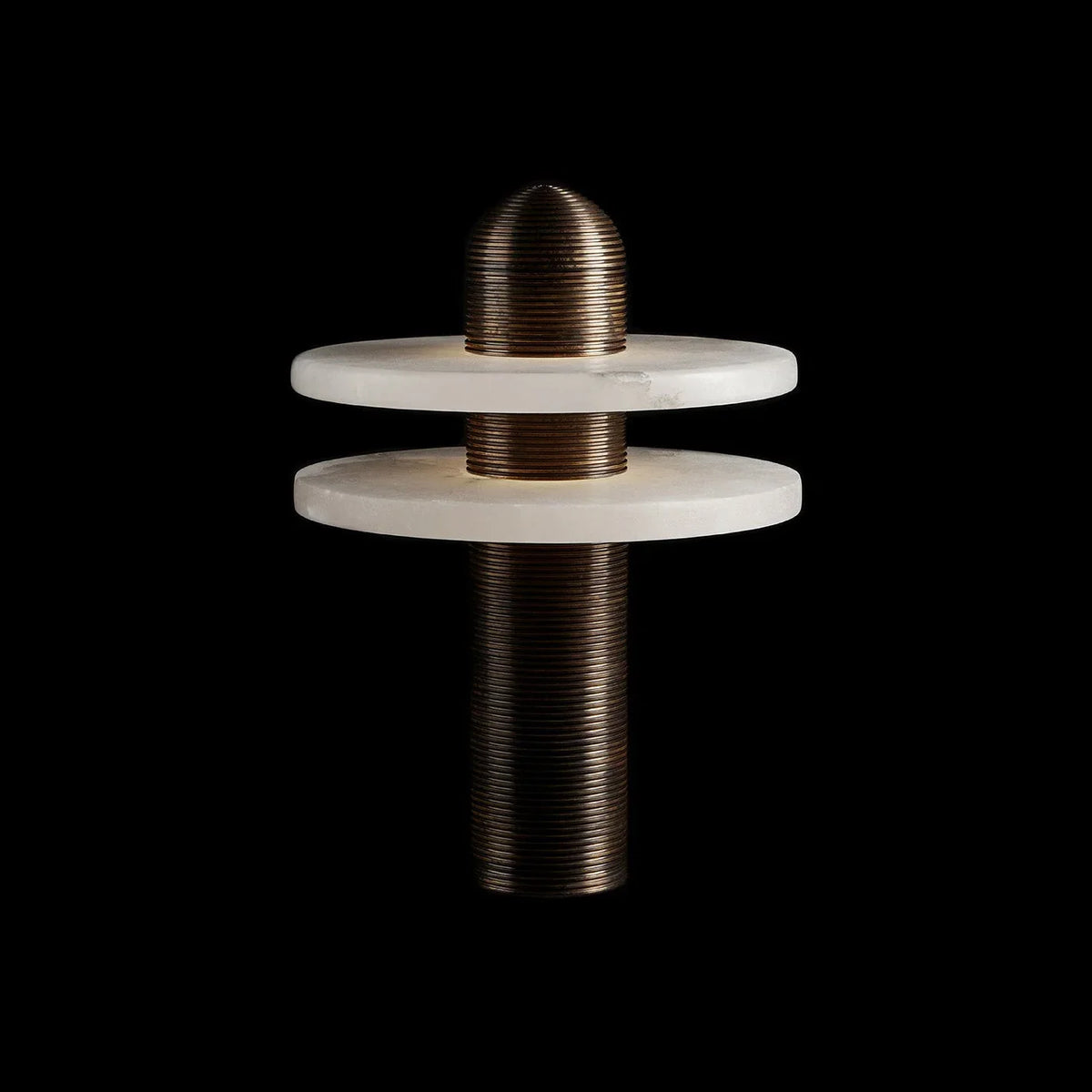 Alabaster Comet Table Lamp - view 11 | Metavaya