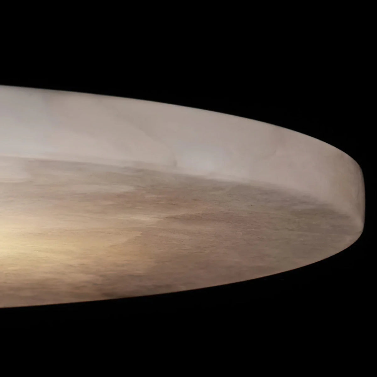 Alabaster Comet Table Lamp - view 13 | Metavaya